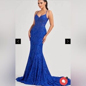 Colette by Daphne Royal Blue gown